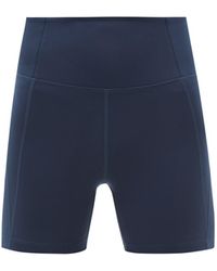 GIRLFRIEND COLLECTIVE High-rise Recycled-fibre Running Shorts - Blue