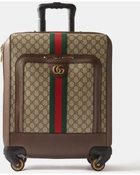 Gucci Valise cabine en toile Suprême GG Savoy - Marron