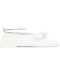 jil sander anklet flats