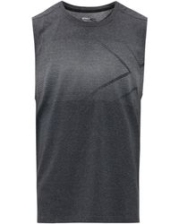 2XU Mens GHST S//S Top Black Print//Gold XL /& Performance Headband Bundle