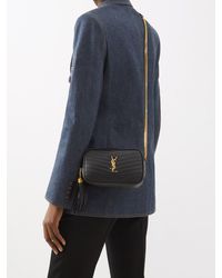 NEW YSL Saint Laurent Mini Sac Manhattan Women's Cross-Body Leather  Bag 593741