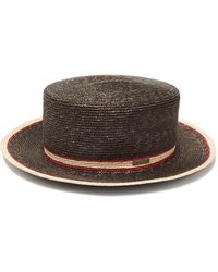 fendi straw hat