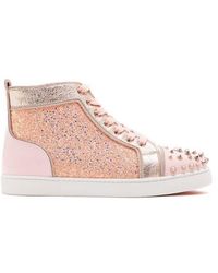 louboutin trainers high top