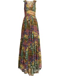 Missoni Floral-print Silk Dress - Multicolour