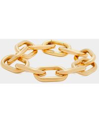 Rosa De La Cruz Chunky Chain 18kt Gold Braclet - Metallic