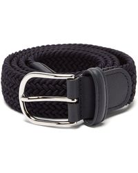 Andersons Woven Belt - Blue