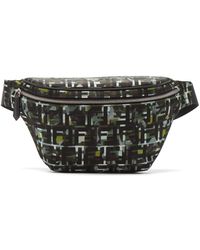 fendi white leather belt bag