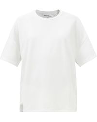 Harris Reed Fluid Basics Relaxed Jersey T-shirt - White