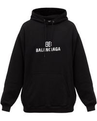 balenciaga hoodie black