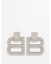 Boucles d'oreilles à pendant épingle à nourrice Balenciaga | Lyst