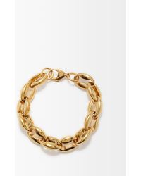Fallon Toscano Rope-chain Gold-plated Bracelet - Metallic