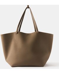 Leather Drawstring Pouch by The Row- La Garçonne