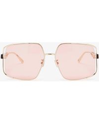 Dior Diorstellaire1 Square Metal Sunglasses | Lyst