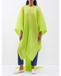 Pleats Please Issey Miyake - Madame Technical-pleated Multi-way Scarf Top - Lyst