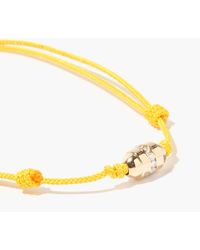 Luis Morais Diamonds & 14kt Gold Rope Bracelet - Yellow