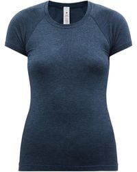 lululemon athletica Swiftly 2.0 Technical-jersey T-shirt - Blue