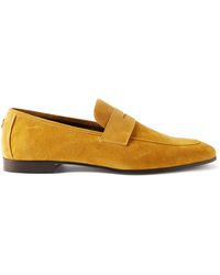 Bougeotte Suede Loafers - Yellow