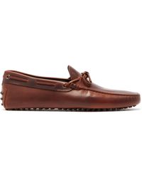 Tod's Mocassins en cuir Gommino - Marron