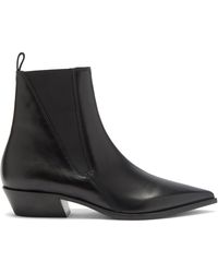 Burberry Braemar Chunky Leather Chelsea Boots in Tan (Brown) - Lyst