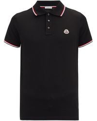 Moncler Classic Polo Shirt - Black