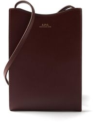 A.P.C. Jamie Leather Cross-body Bag - Multicolor