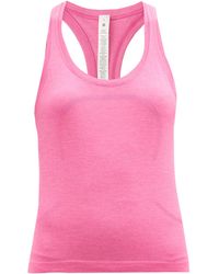 lululemon athletica Swiftly Technical-jersey Tank Top - Pink