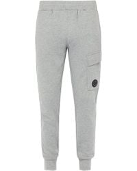 cp company grey tracksuit bottoms