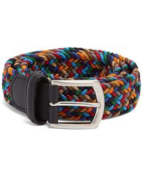Andersons Strtch Woven Multi Col Belt - Multicolour