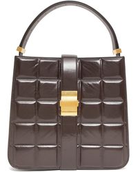 Bottega Veneta Cabas en cuir matelassé Marie - Marron