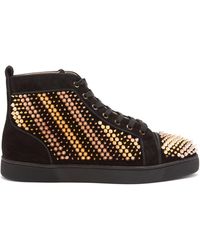 opadgående vejr Datter Christian Louboutin High-top sneakers for Men - Up to 32% off at Lyst.com