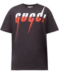 gucci t shirt blade print