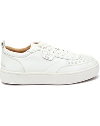 louboutin basket blanche
