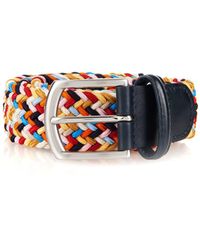 Andersons Anderson's Woven Textile Belt - Multicolour
