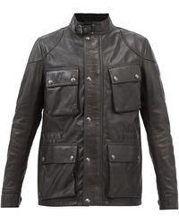 Belstaff Leather jackets for Men - Up to 40% off at Lyst.co.uk
