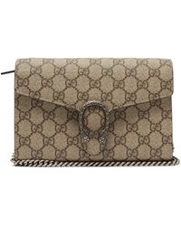 gucci dionysus gg supreme chain wallet