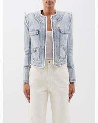 Balmain Jean and denim jackets for 