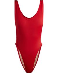 Norma Kamali Marissa Swimsuit - Red
