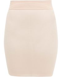 Wolford Sheer Touch Shape Skirt - Pink