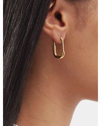 Otiumberg - Staple Large 14kt Gold-vermeil Hoop Earrings - Lyst