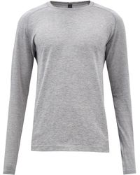 lululemon athletica Metal Vent 2.0 Silverescent®-mesh Long-sleeved Top - Grey