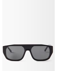 Thierry Lasry Klassy D-frame Acetate Sunglasses - Black