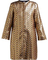 Max Mara Cottage Coat - Metallic
