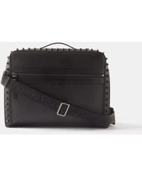 Christian Louboutin Sneakender Leather Holdall in Black for Men Mens Bags Briefcases and laptop bags 