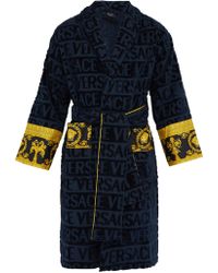 fake versace dressing gown