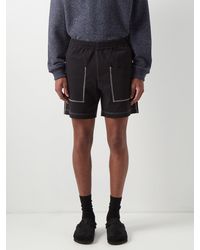 Homme Vêtements Shorts Shorts casual Short en coton bio Coton AURALEE pour homme en coloris Noir 