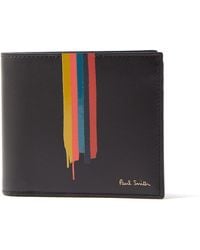 Paul Smith Band Bifold Wallet in Green for Men - Lyst