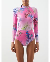 Neoprene One-piece swimsuits and bathing suits for Women | Lyst
