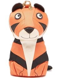 Anya Hindmarch Tiger-charm Tote Bag - Orange