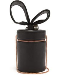 Sophia Webster Bonnie Leather Cylinder Bag - Black