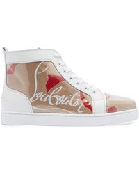 high top louboutins women's